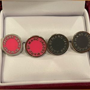 Marc Jacobs Stud Earrings (Pack of 4)